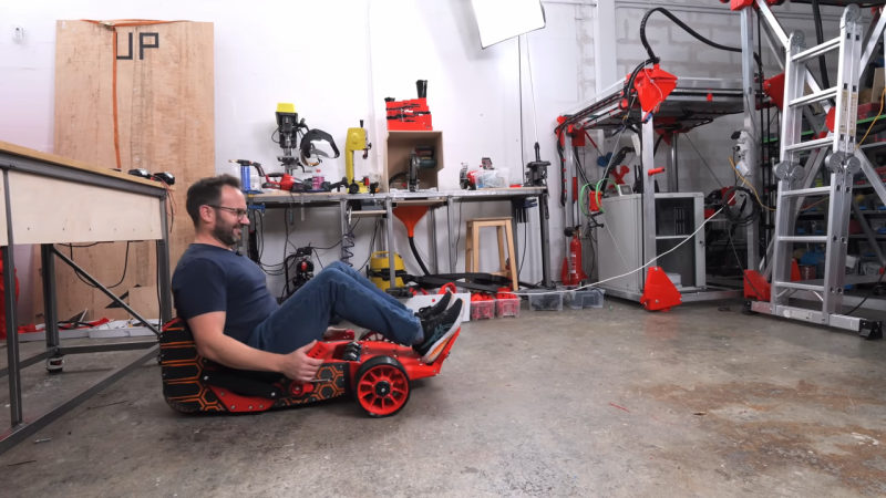 This 3D Printed Go Kart Packs Into a Suitcase
