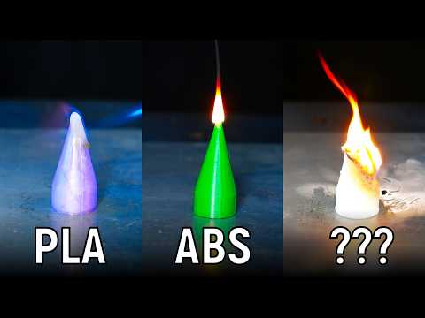Are 3D Prints Flammable? What PLA, ABS, and PETG Actually Do in a Fire