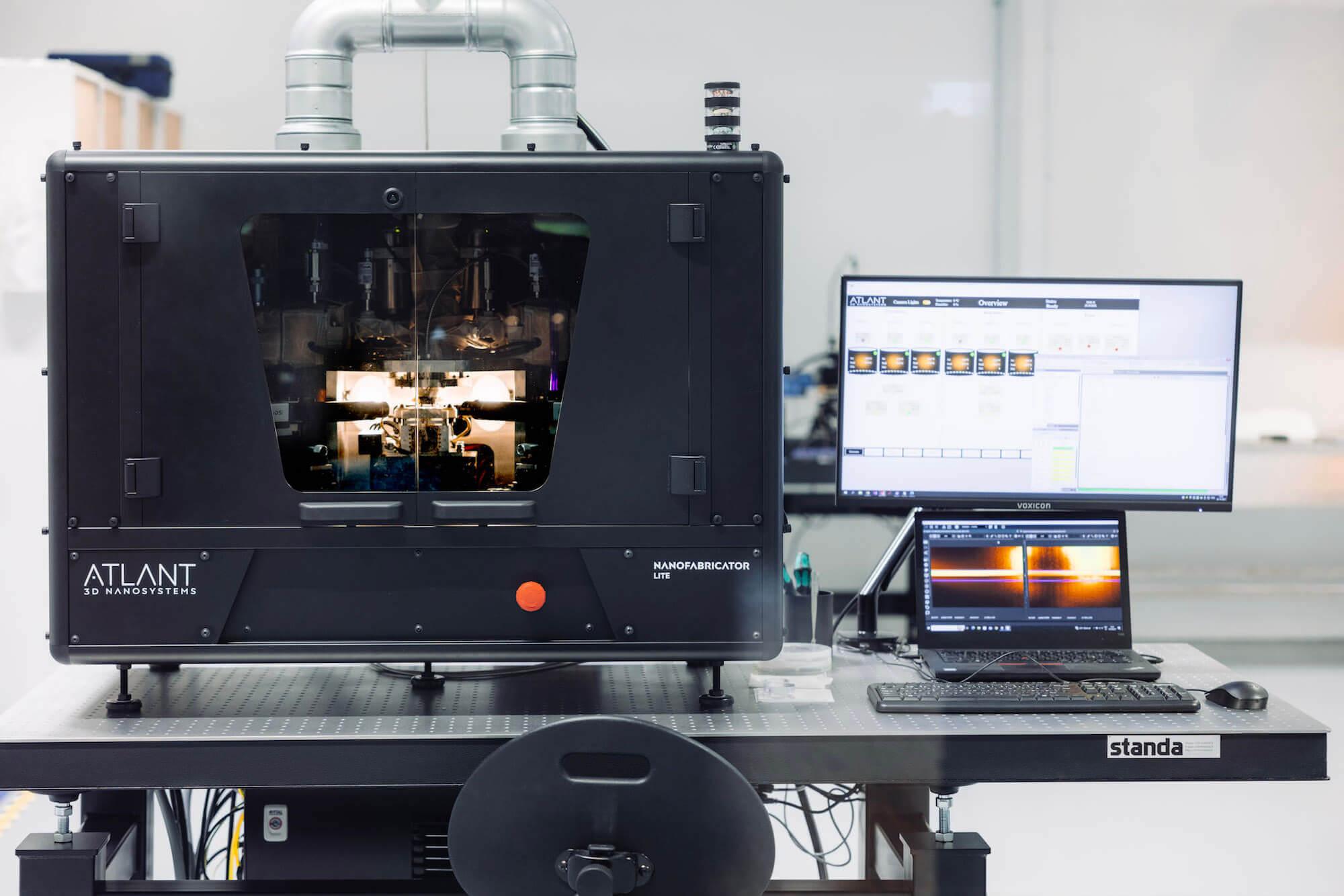 ATLANT 3D NANOFABRICATOR PRO Targets Atomic-Scale Chips and AI Materials