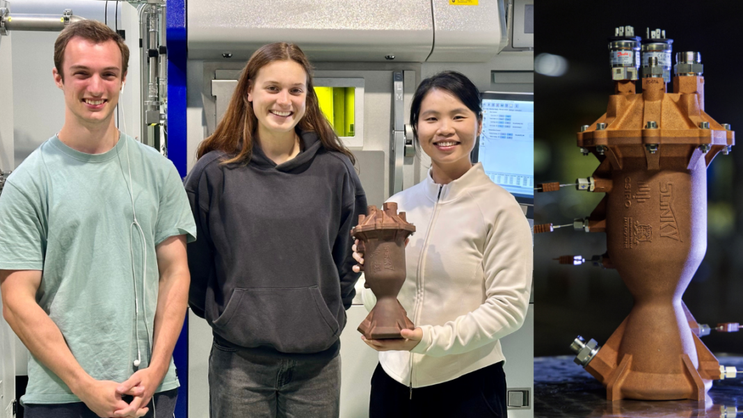 Australian Students 3D Print a Rocket Engine and Win an International Competition