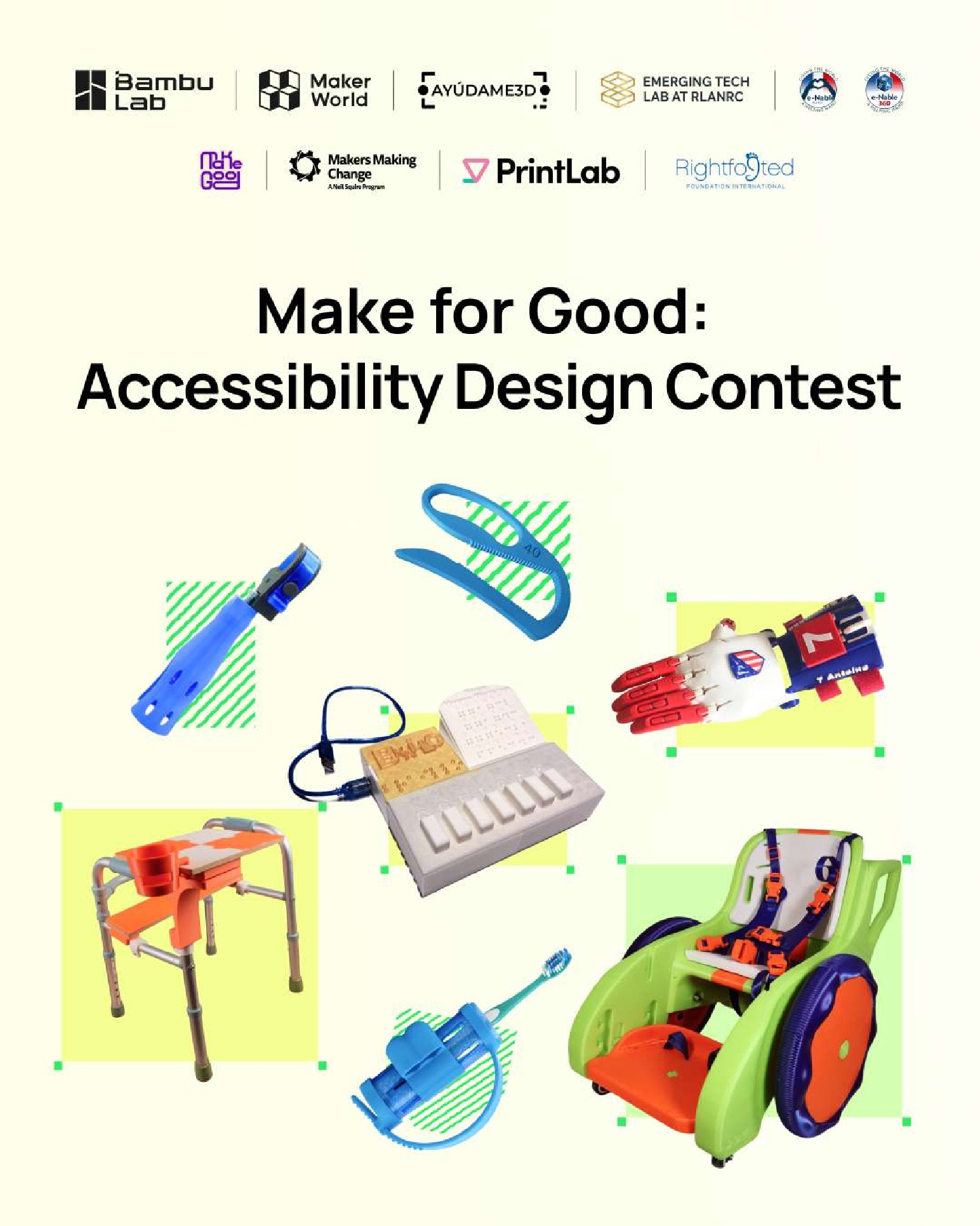 Bambu Lab Launches Global Assistive Device Challenge on MakerWorld