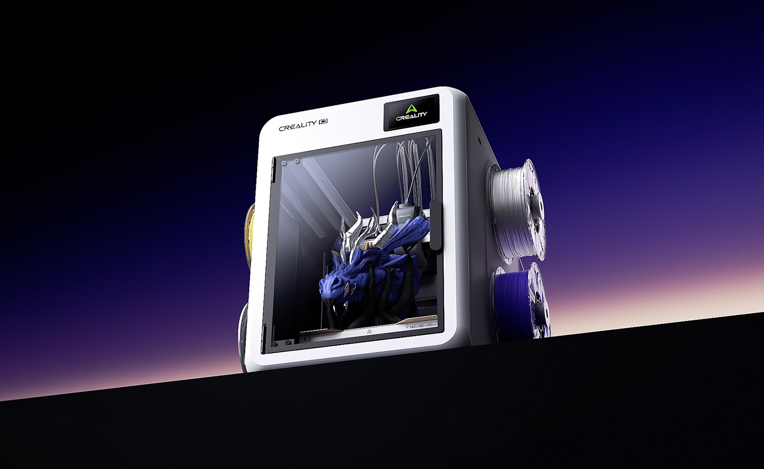 Creality K3 Launches With KliTek: Multi-Color Printing Gets a Speed Boost