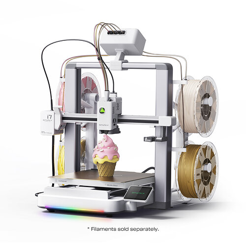 Creality SPARKX i7 Nano: Four-Color 3D Printing for $299