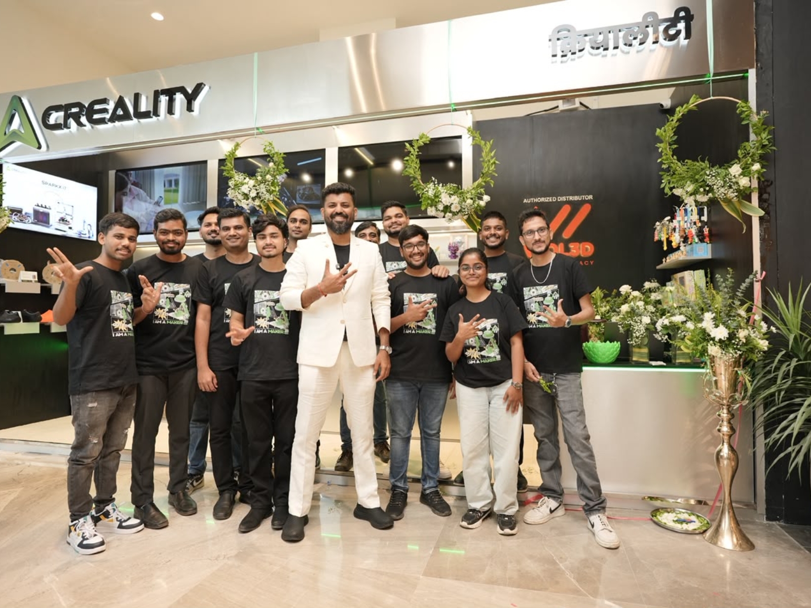 Creality and WOL3D Open Pune's First Hands-On 3D Printing Store
