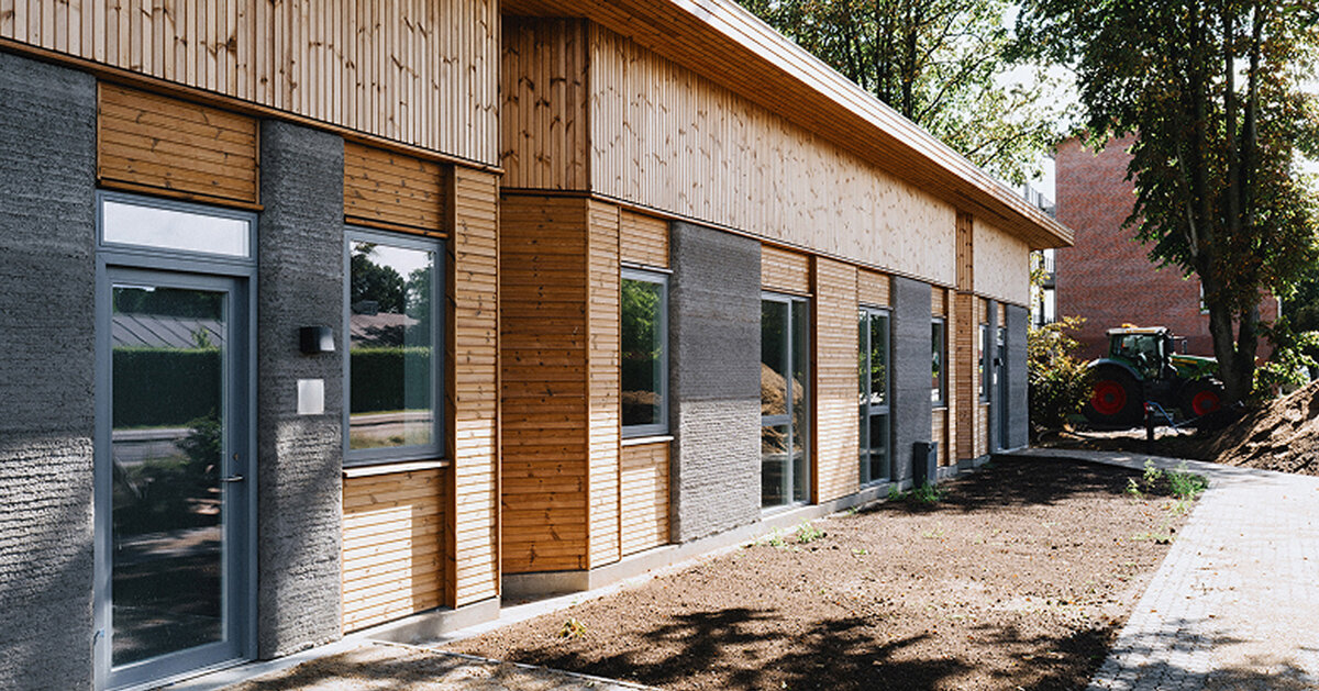 Denmark Completes Europe's Largest 3D-Printed Student Village