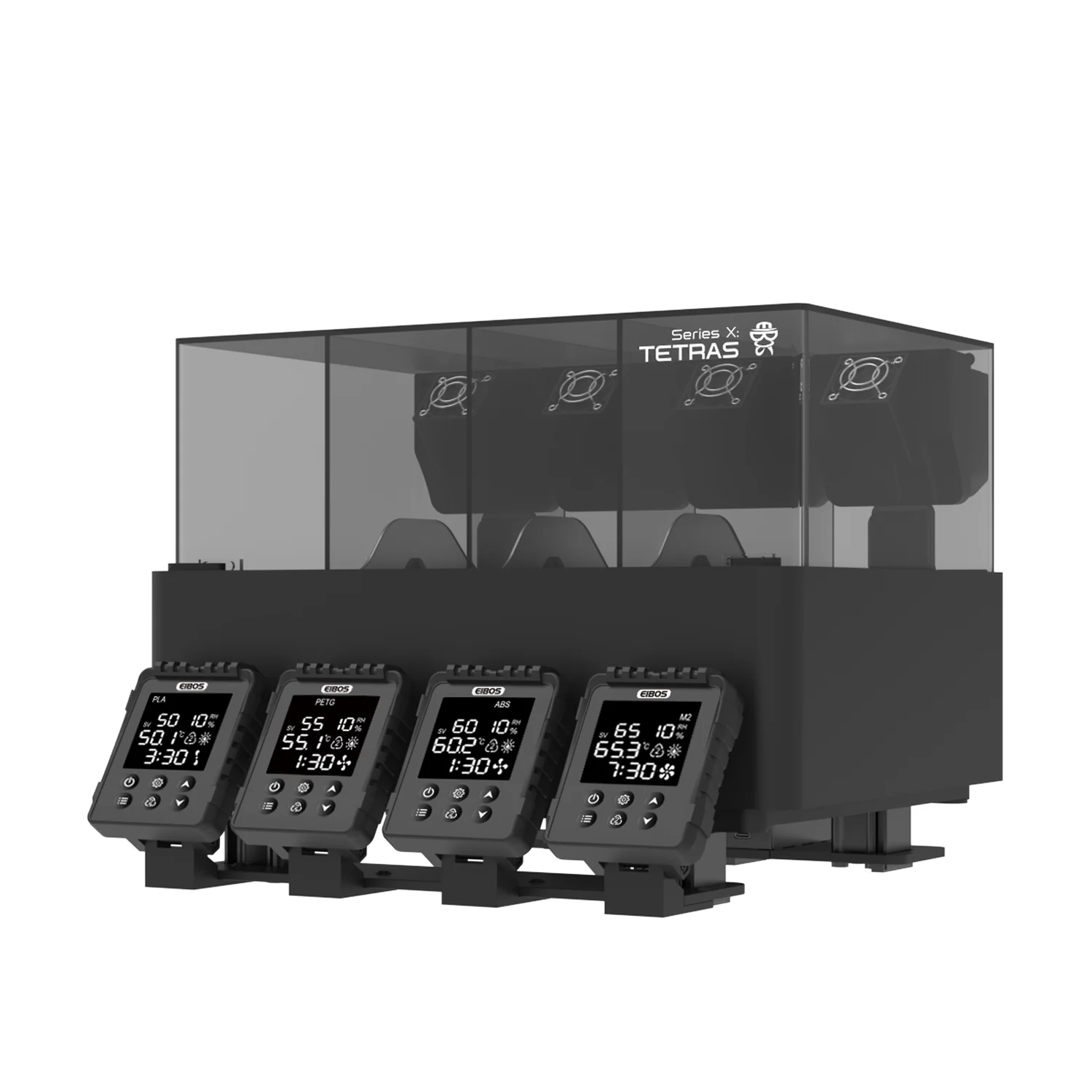 EIBOS Tetras Adds Four Independent Drying Chambers to the Bambu Lab AMS