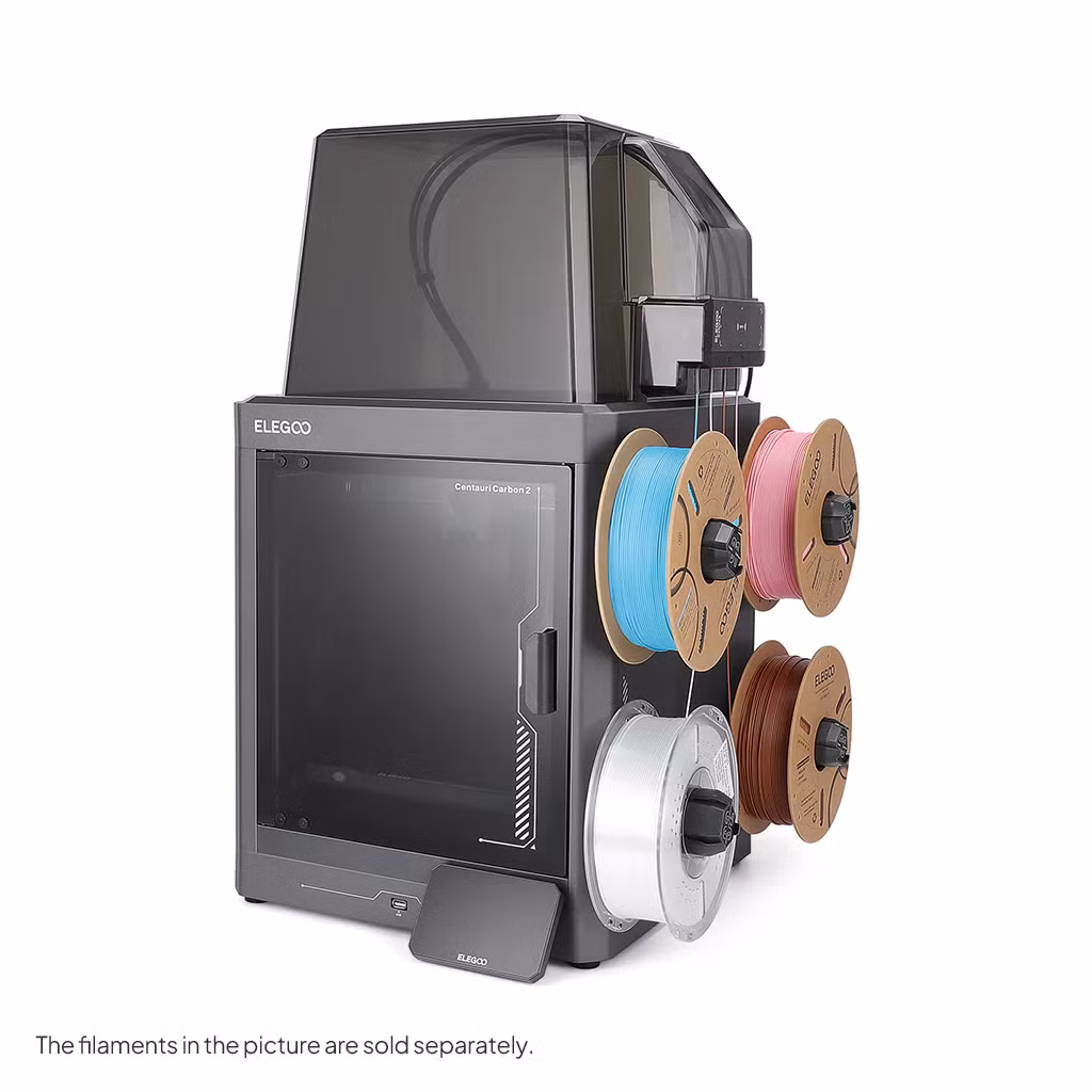 Elegoo Centauri Carbon 2 Review: Multi-Color 3D Printing for $449