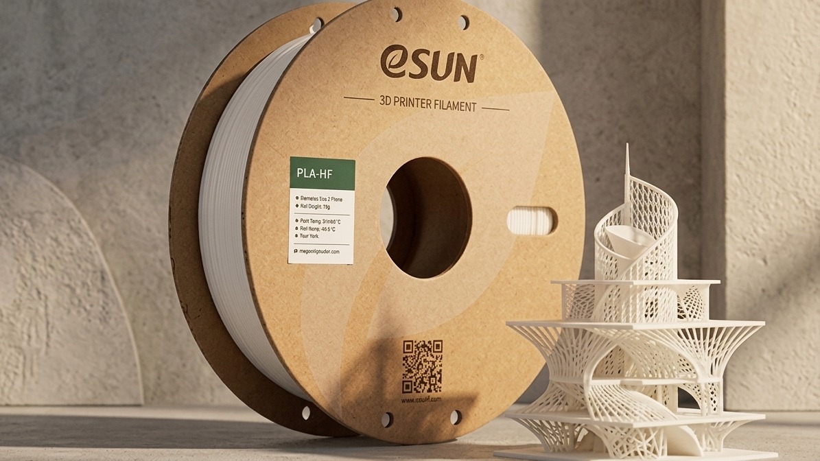 eSUN PLA-HF Filament Prints at 1000mm/s Without Sacrificing Quality