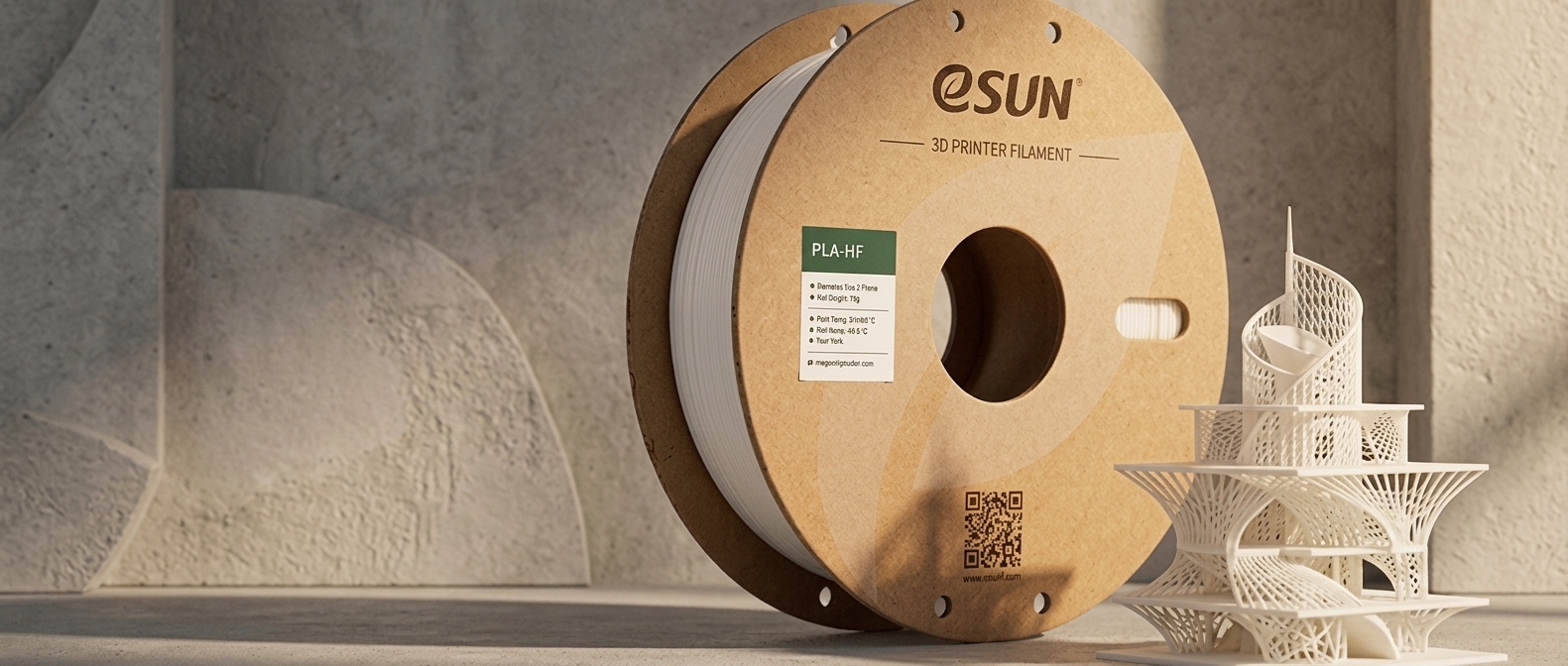 eSUN PLA-HF Claims 1000mm/s FDM Printing Without the Quality Hit