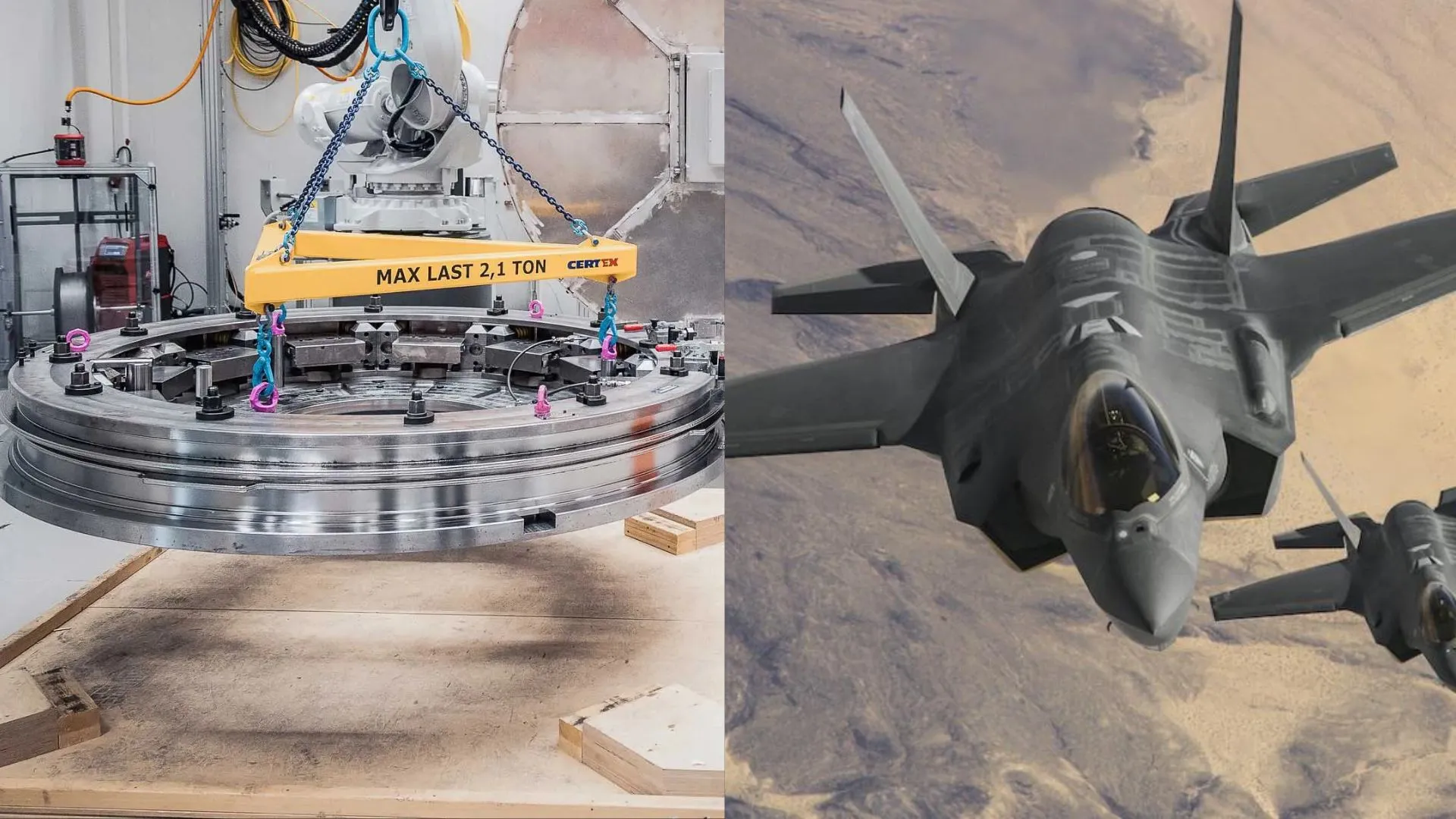 F-35's F135 Engine to Get First Full-Scale 3D-Printed Structural Case by 2028