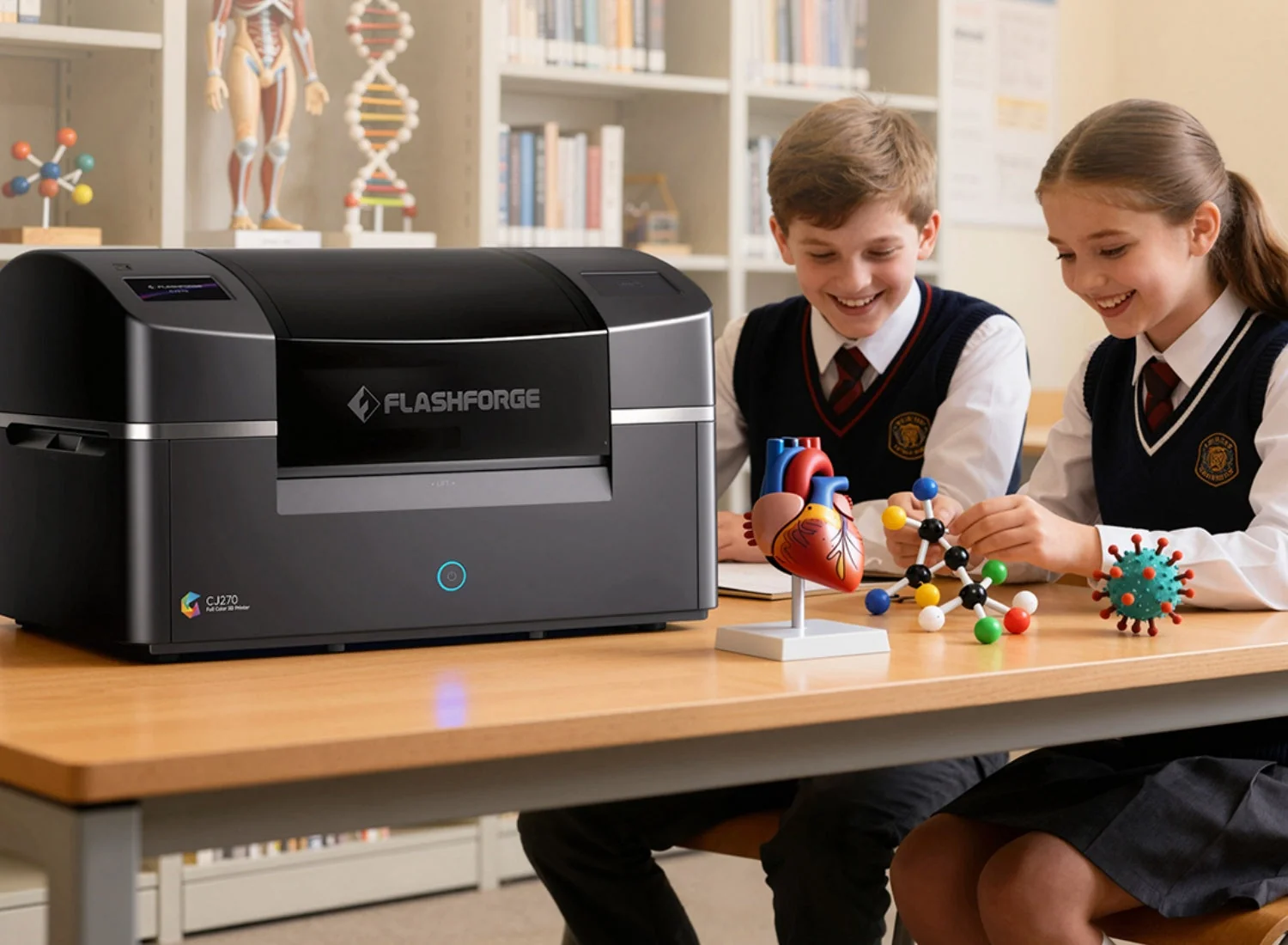 Flashforge CJ270 Brings Full-Color 3D Printing to the Desktop