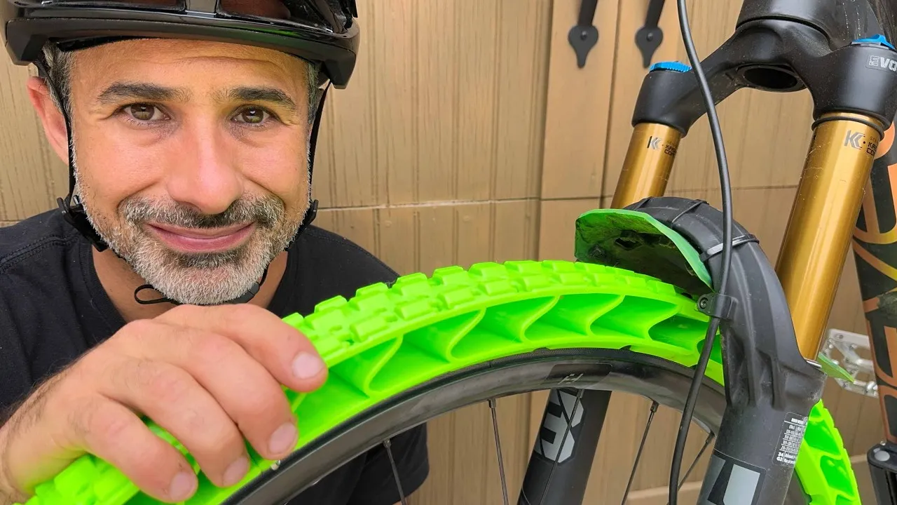 Hackaday 3D Prints a Usable Airless Mountain Bike Tire