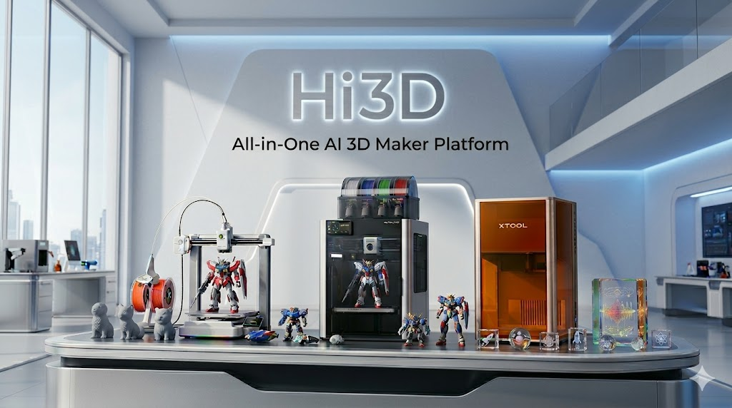 Hi3D V3.0 AI 3D Creation Platform Launches This August