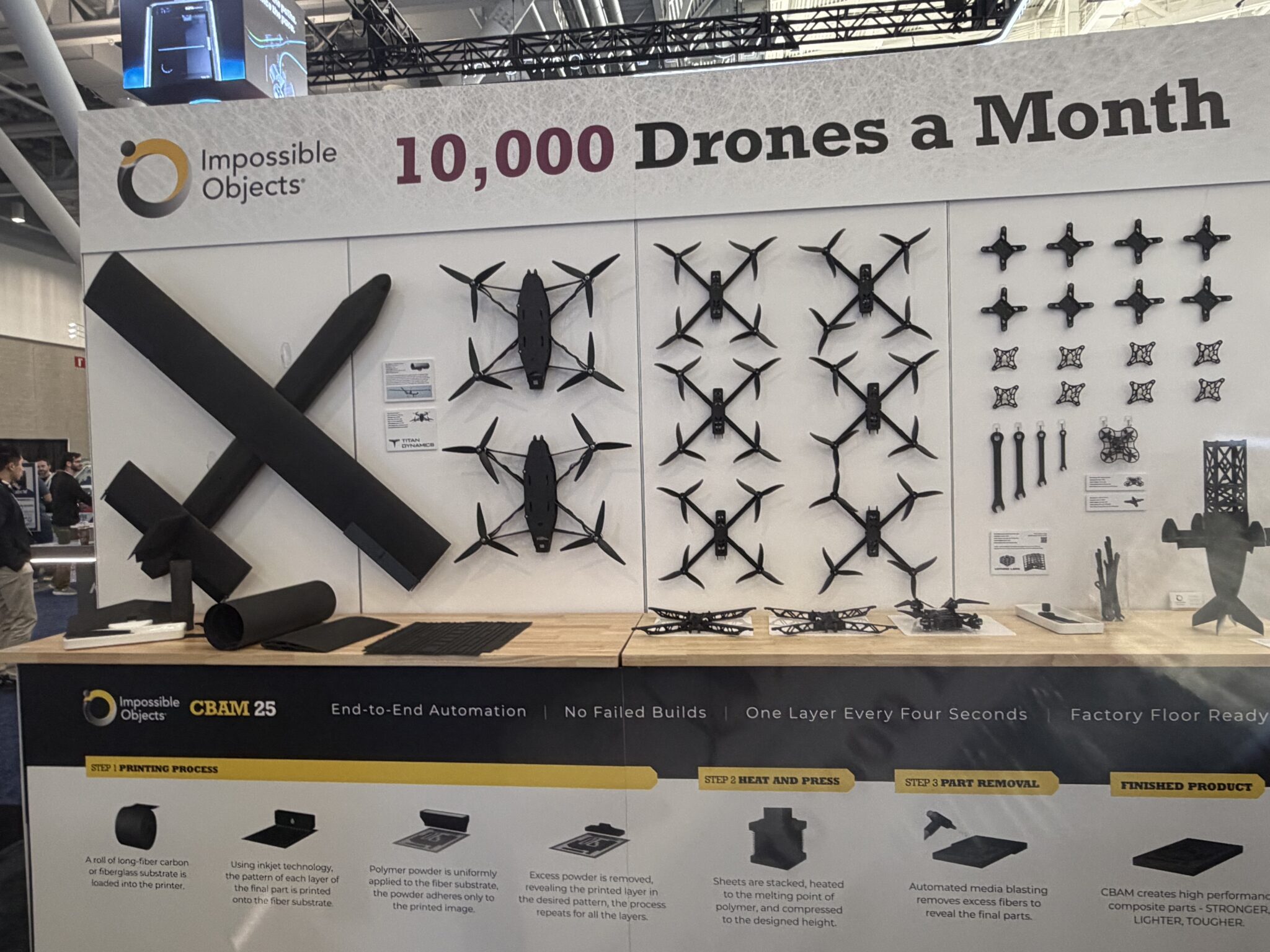 Impossible Objects Raises $40M to Scale Carbon Fiber 3D Printing