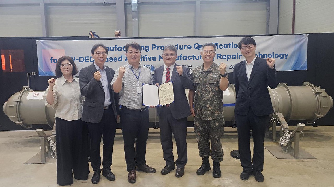 Korean Register Certifies 3D Printing Repair Tech for Defense and Shipbuilding