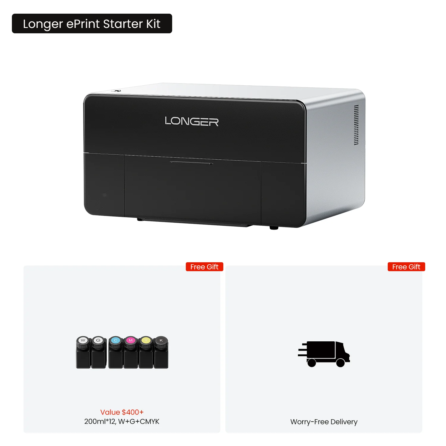 LONGER ePrint Opens Global Pre-Orders for Desktop UV Printer That Also Textures Prints