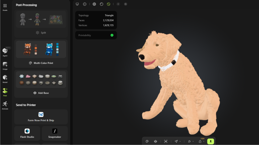 Meshy 7 Generates AI 3D Models You Can Actually Print