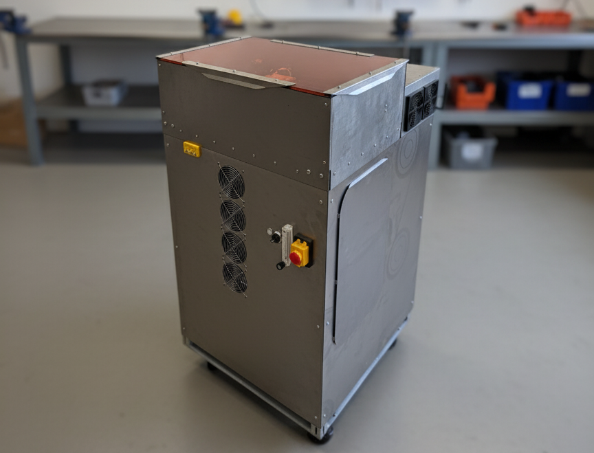 A Dutch Engineer Built a Real Metal 3D Printer for Under $10,000