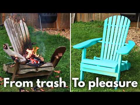 A Maker Turned Salvaged Adirondack Chairs Into Something Better