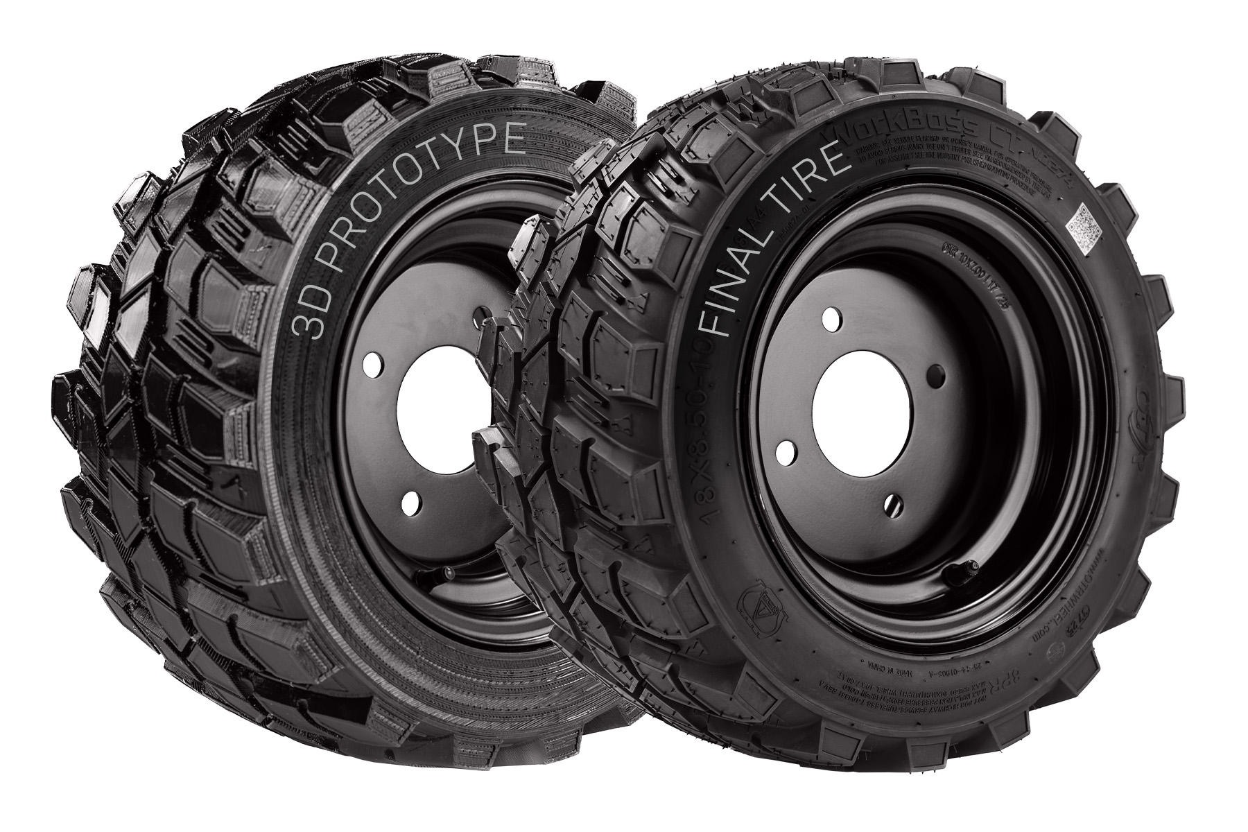 OTR3DLab Prints Full-Size Off-Highway Tire Prototypes in Weeks