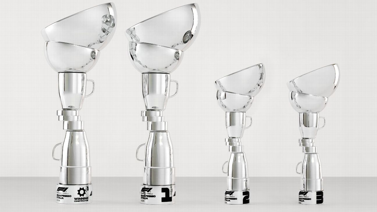 Pirelli's Monza Trophy Is a 3D-Printed Tower of Cups