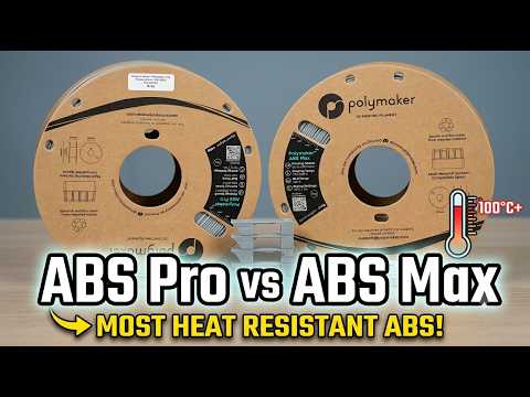 Polymaker ABS Pro vs ABS Max: Which One Actually Prints Better