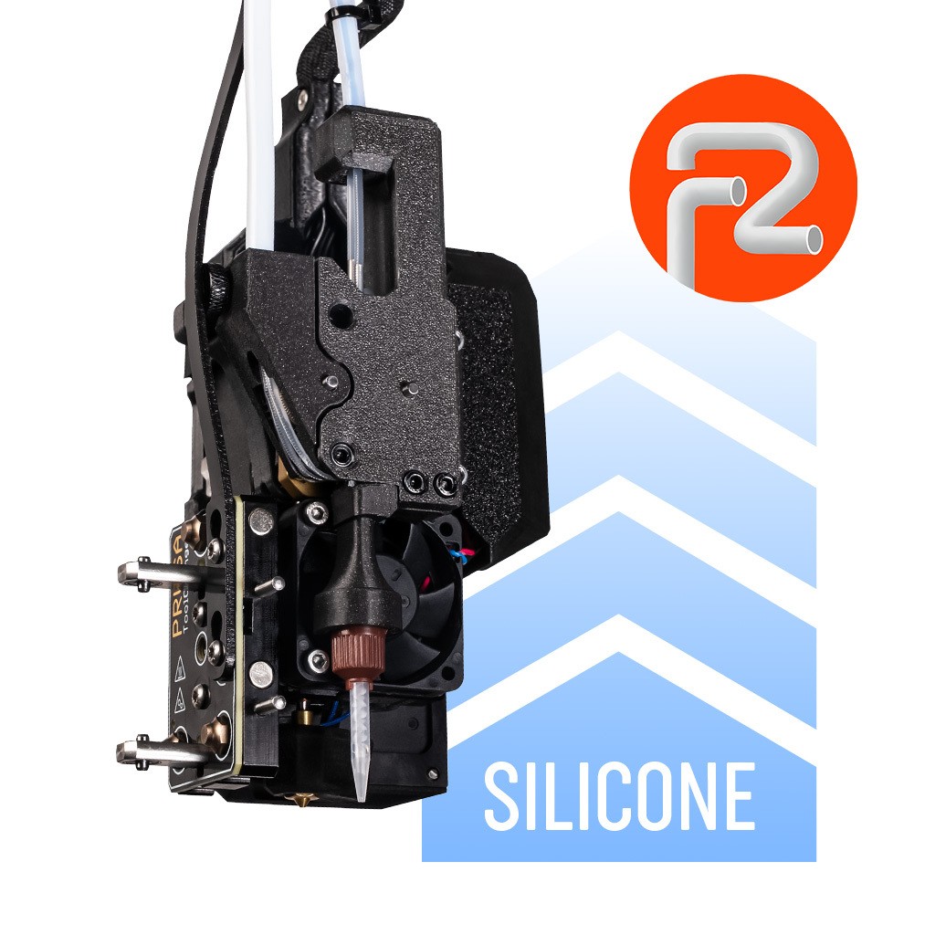 Prusa XL Gets a Silicone Printing Toolhead for Liquid Materials