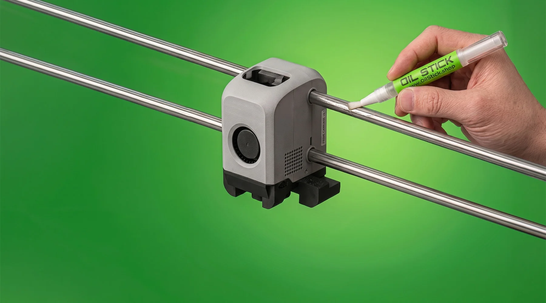 Slant 3D's OilStick Wants to Stop You From Drowning Your Printer in Lube