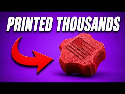 A SmarterEveryDay BBQ Knob Shows 3D Printing Can Compete With Injection Molding