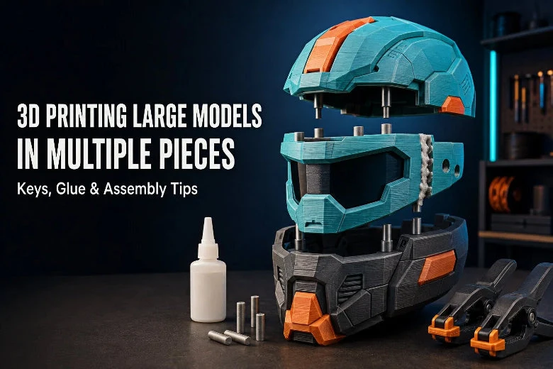 How to Split and Assemble Large 3D Models Without Ruining the Finish