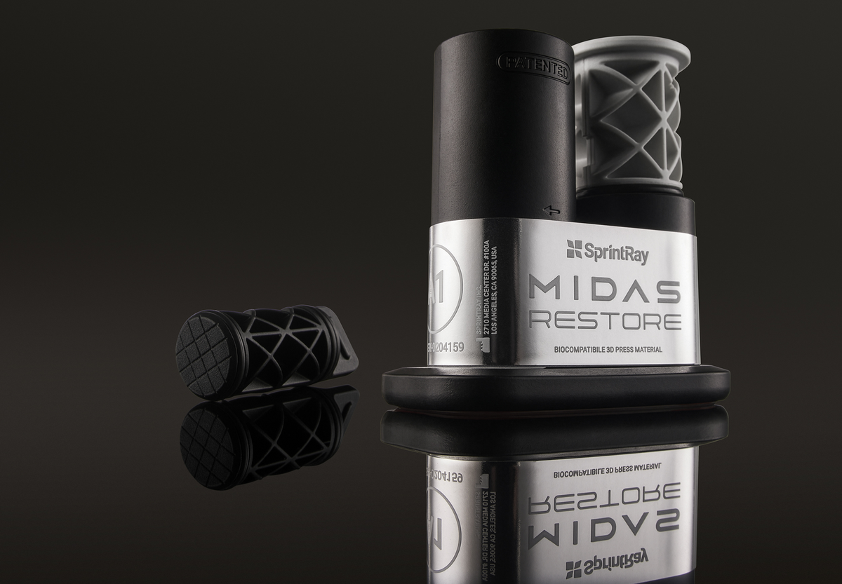 SprintRay's New Resin Can 3D Print Dental Crowns in a Single Visit