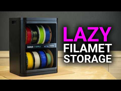 SUNLU and INSLOGIC Launch a $180 Filament Storage Cabinet