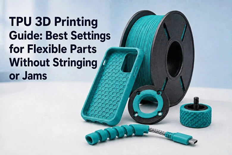 TPU 3D printing: the settings that stop stringing and jams