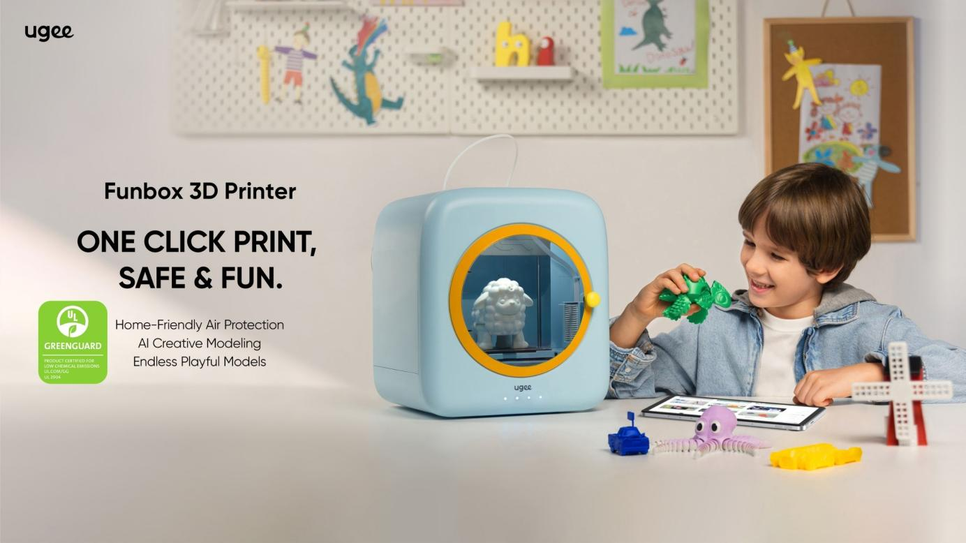 ugee Funbox: The $269 Kids 3D Printer That Actually Makes Safety Cool