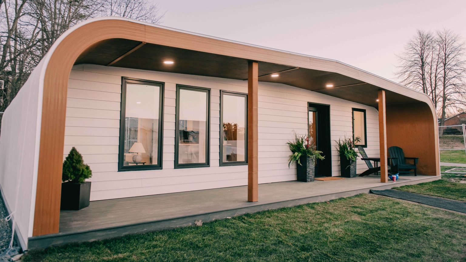 UMaine Scales BioHome3D Into a Nine-Home 3D-Printed Neighborhood