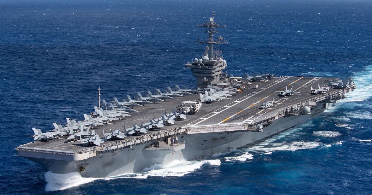 USS Theodore Roosevelt Tests 3D-Printed Metal Parts at Sea During RIMPAC