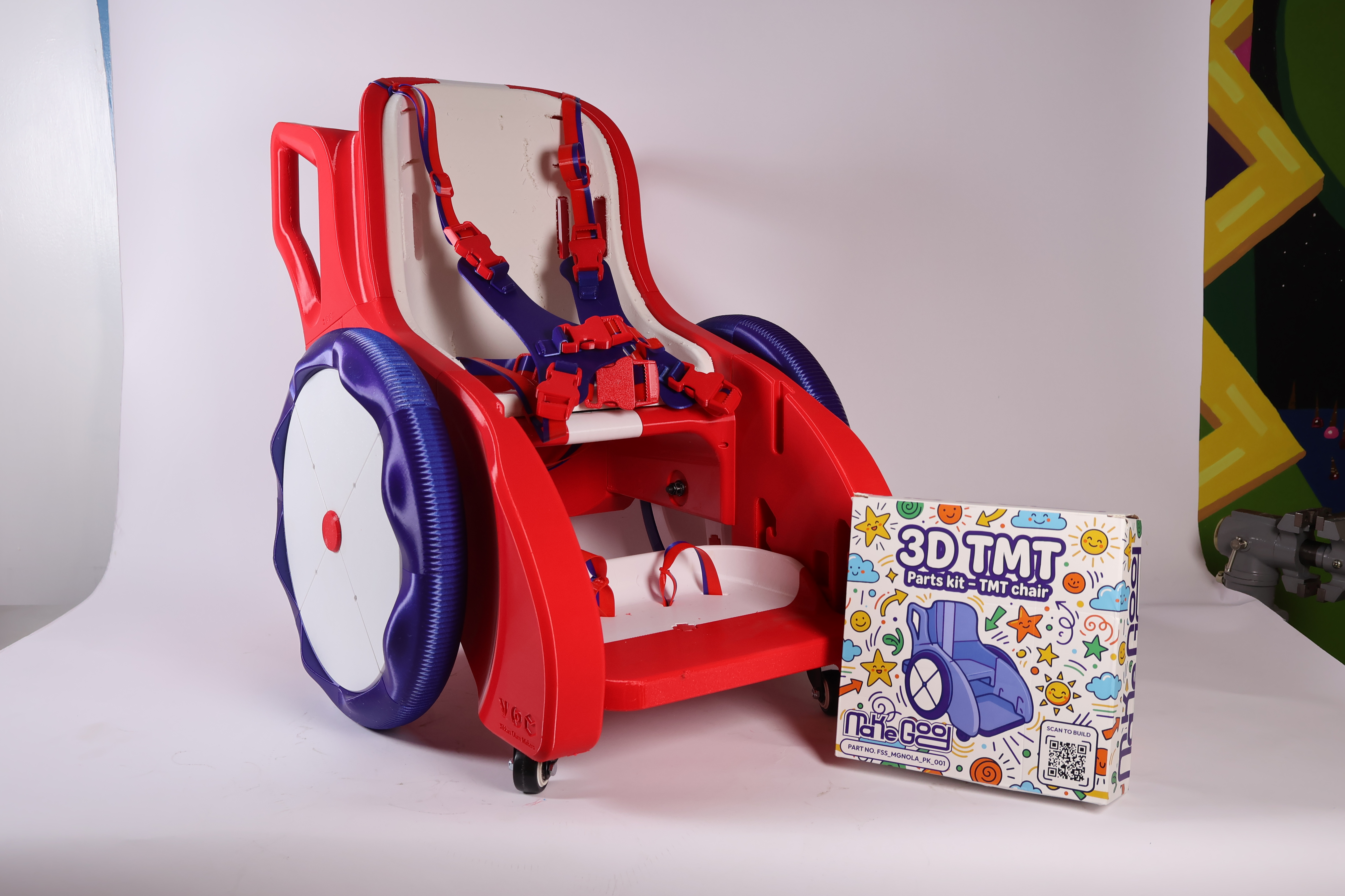 Utah Teen 3D-Prints Custom Wheelchair for Toddler Using Open-Source Design