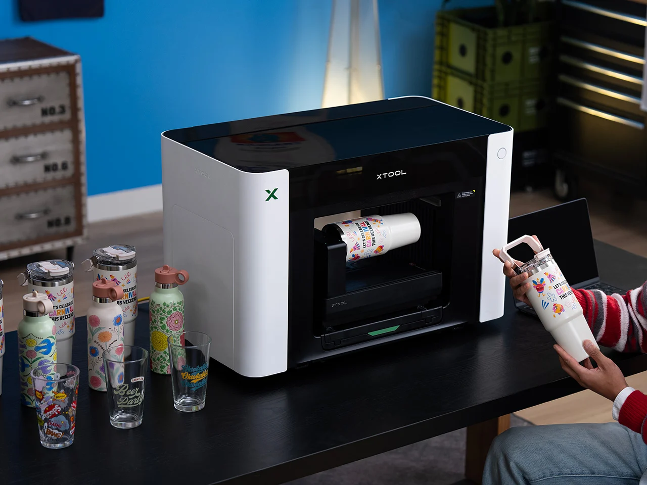 xTool O1 Omni Review: Four Printers in One Desktop Box