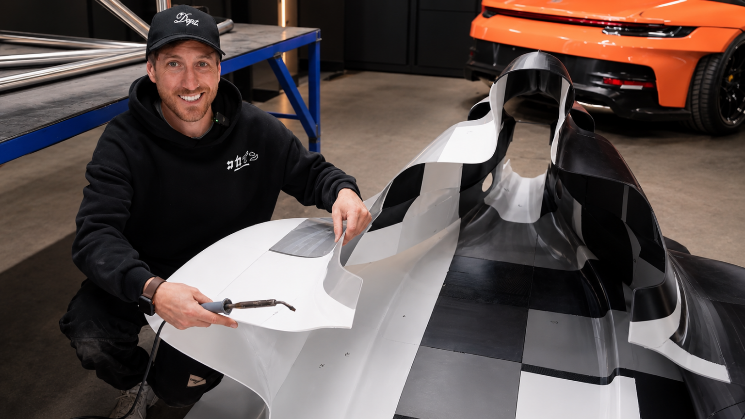 A YouTuber Is 3D Printing a Full-Size F1 Car and Planning to Drift It