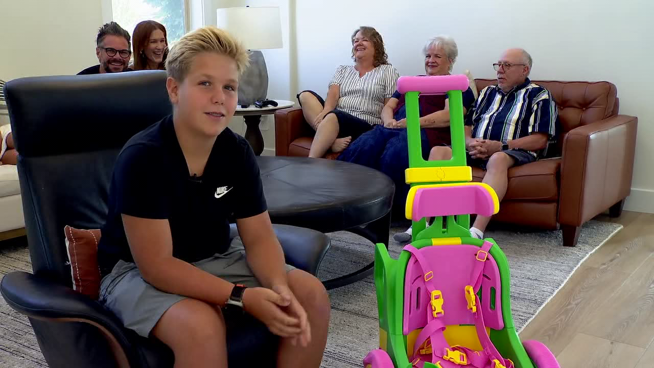 A 13-Year-Old 3D-Printed a Wheelchair for a Toddler in 300 Hours